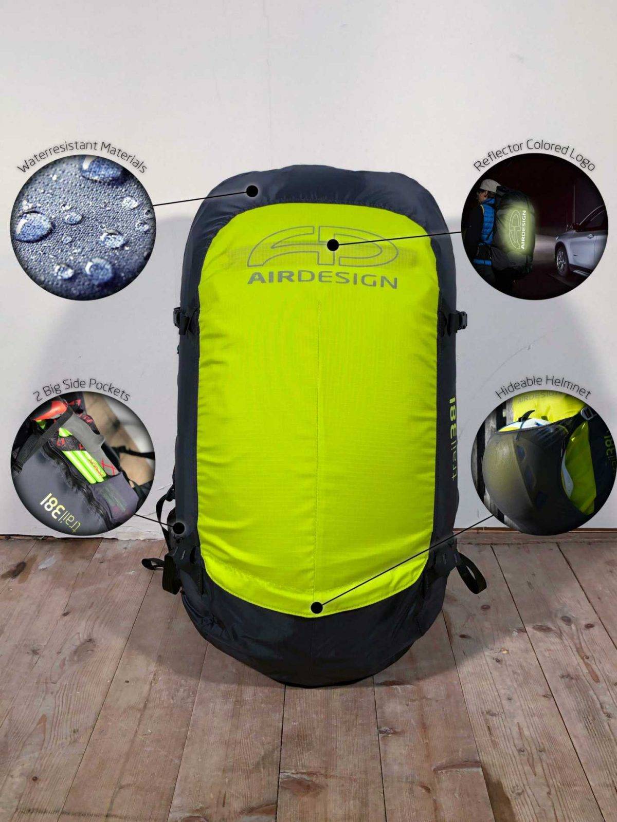 AirDesign -Hike & Fly Trail Rucksack 38L