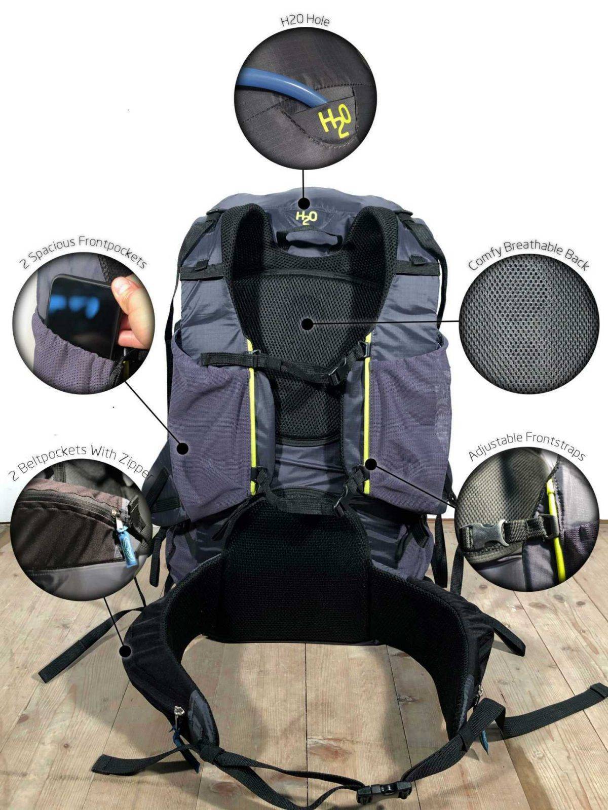 AirDesign -Hike & Fly Trail Rucksack 38L