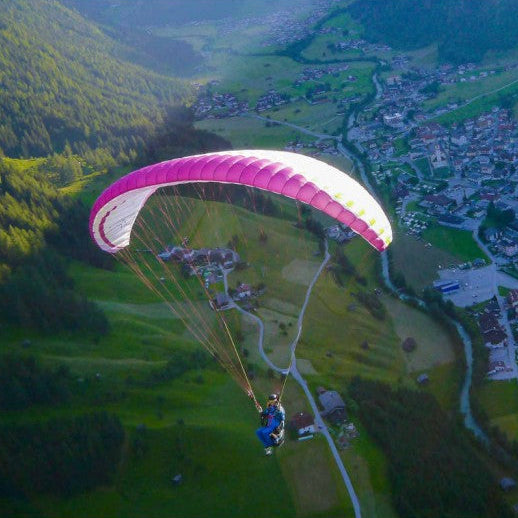 Gebrauchtschirm AirDesign Eazy2, S, Raspberry, superlight (EN-A)