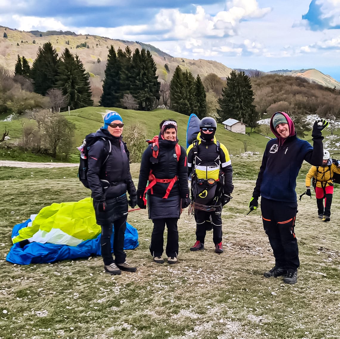 Meduno vor dem Abflug