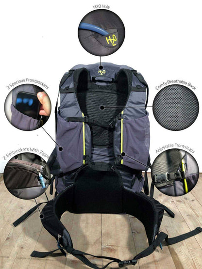 AirDesign -Hike &amp; Fly Trail Backpack 38L