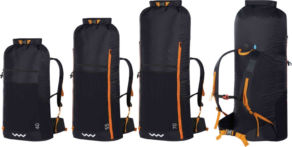 WoodyValley Rucksack 40l / 55l / 74l